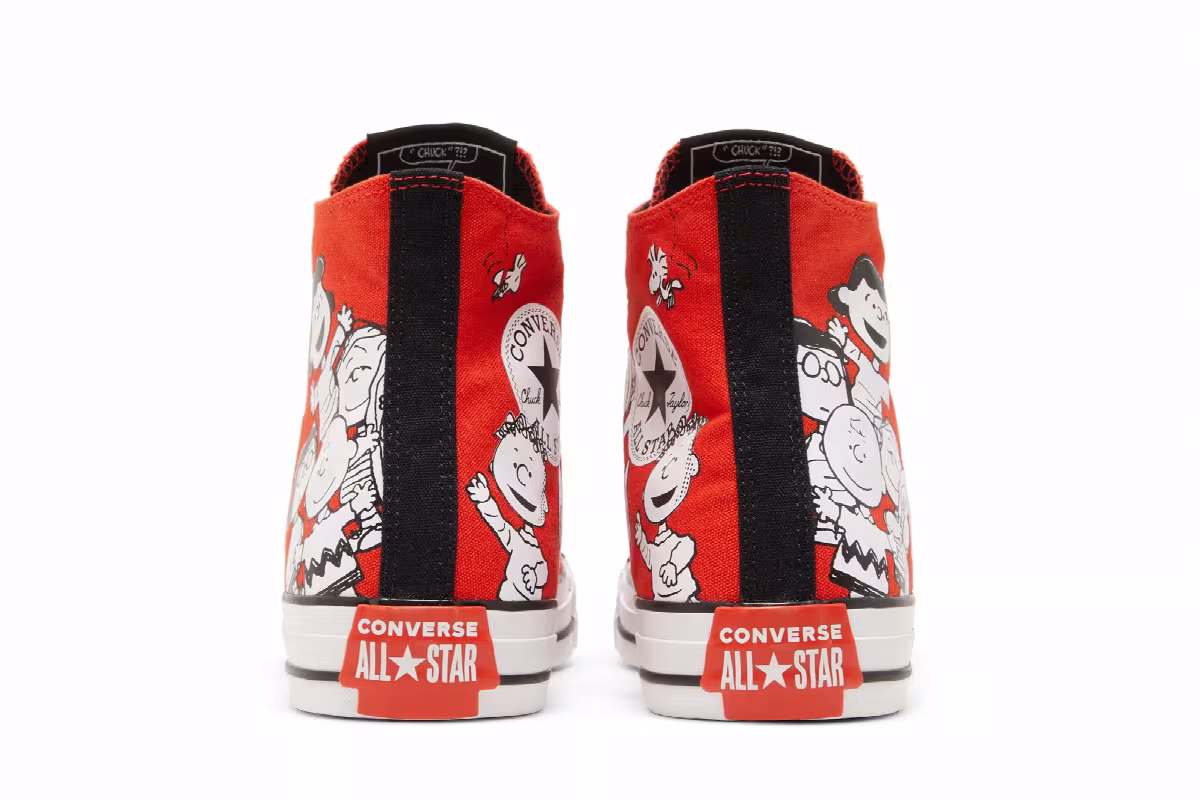 Peanuts x Converse Chuck Taylor All Star High Snoopy and Friends, view 7