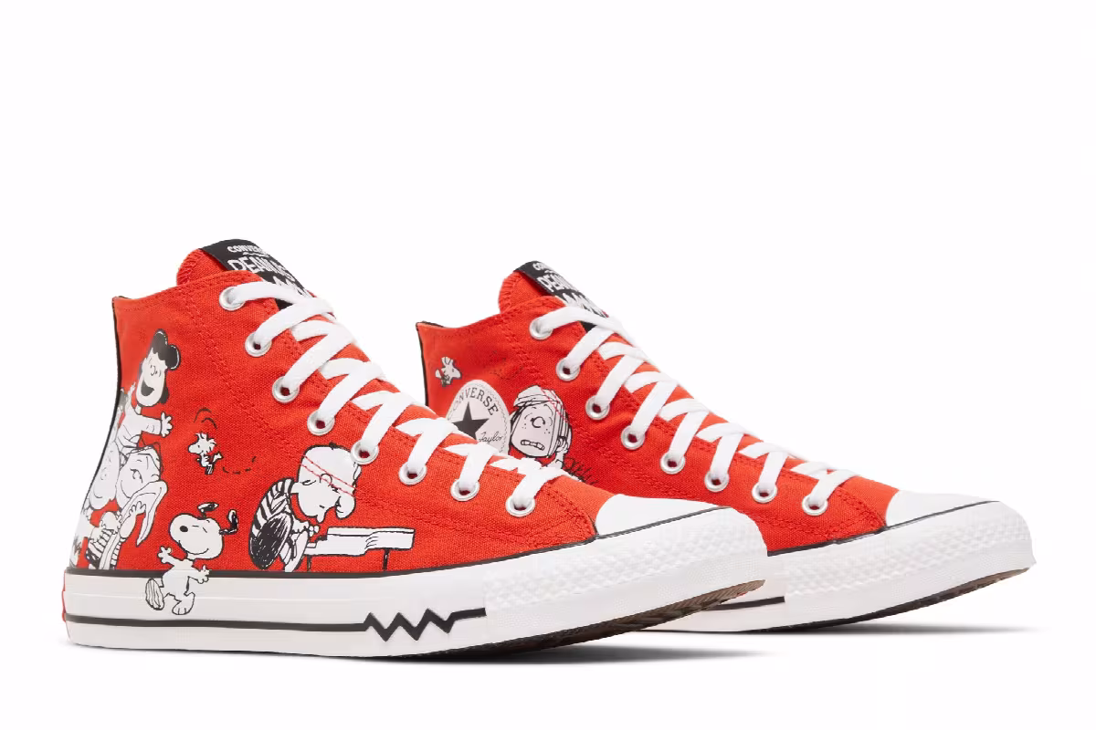 Peanuts x Converse Chuck Taylor All Star High Snoopy and Friends, view 9