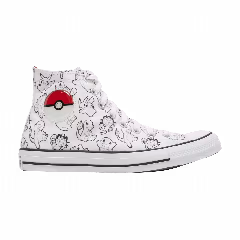Pokemon x Converse Chuck Taylor All Star High 'Poke Ball'