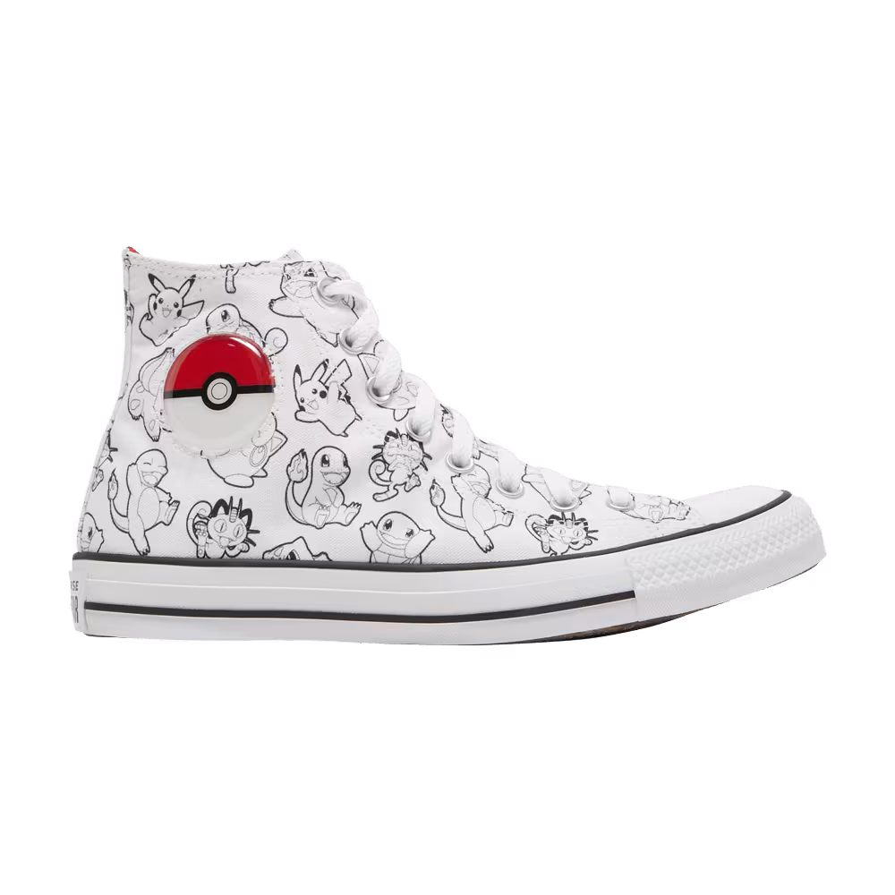 Pokemon x Converse Chuck Taylor All Star High Poke Ball