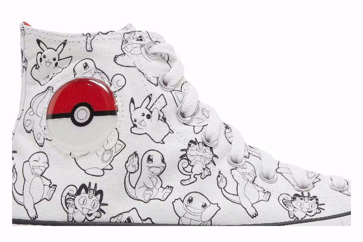 Pokemon x Converse Chuck Taylor All Star High Poke Ball, view 3