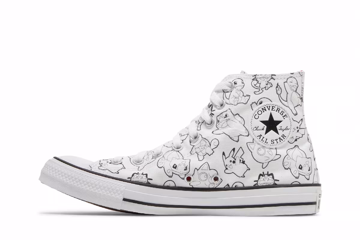 Pokemon x Converse Chuck Taylor All Star High Poke Ball, view 4