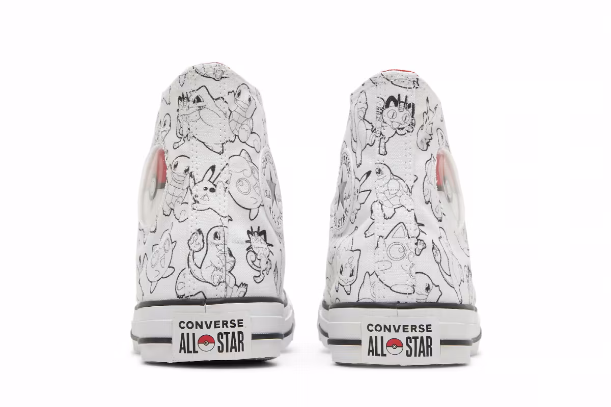 Pokemon x Converse Chuck Taylor All Star High Poke Ball, view 7