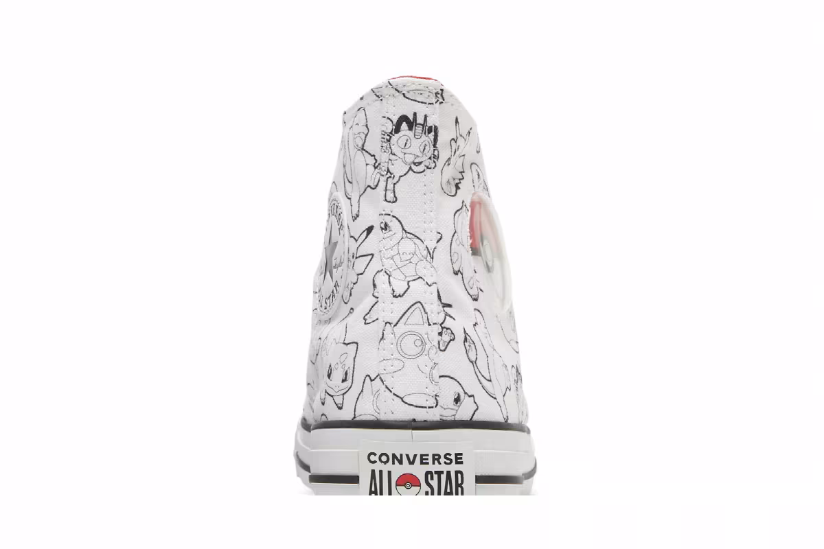 Pokemon x Converse Chuck Taylor All Star High Poke Ball, view 8