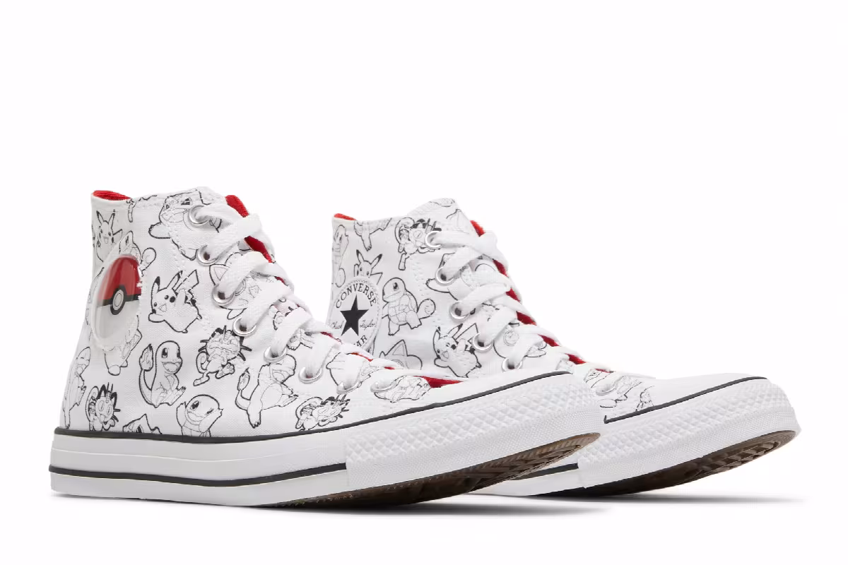 Pokemon x Converse Chuck Taylor All Star High Poke Ball, view 9