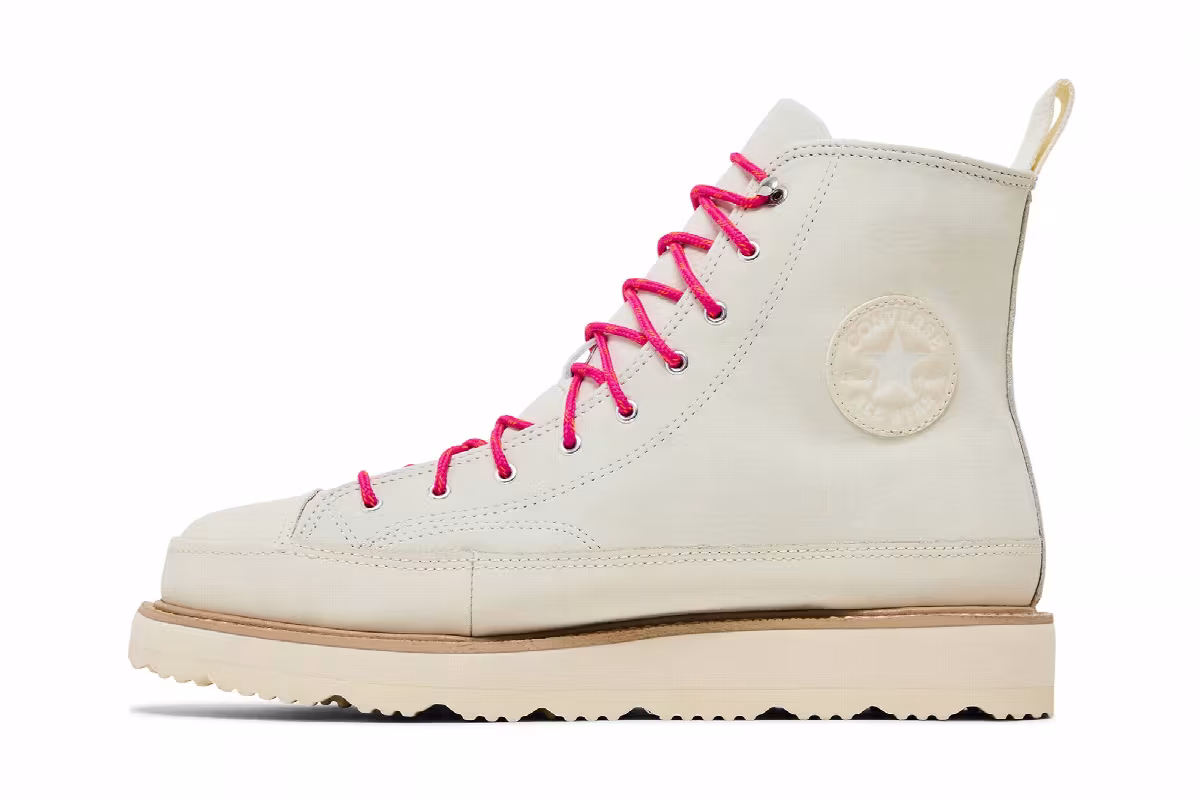 Converse Chuck Taylor Crafted Boot Egret Natural Ivory, view 4
