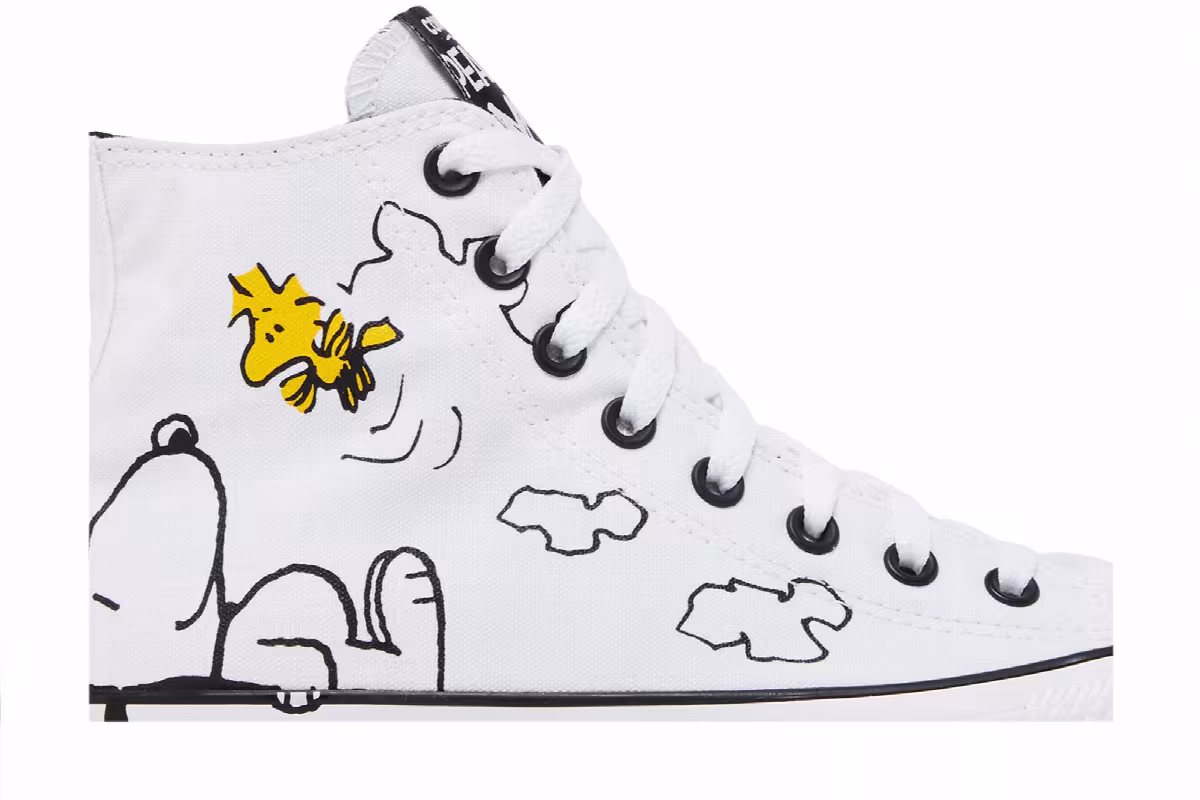 Peanuts x Converse Chuck Taylor All Star High Snoopy and Woodstock, view 3