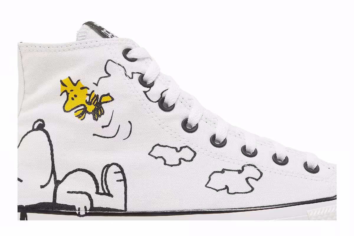 Peanuts x Converse Chuck Taylor All Star High Snoopy and Woodstock, view 3