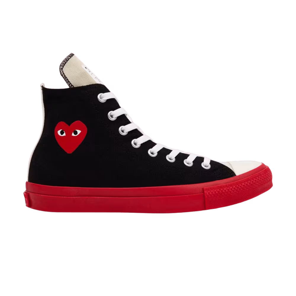 Comme des Garçons Play x Converse Chuck Taylor All Star High Black Red