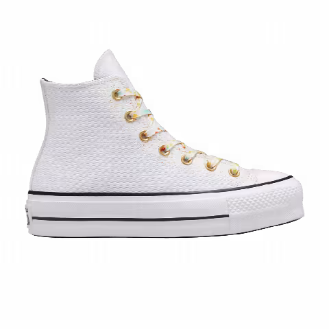 Converse Wmns Chuck Taylor All Star Lift Platform High 'Paint Splatter - White'