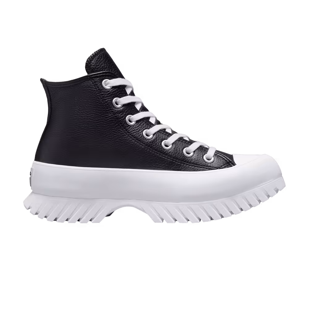 Converse Chuck Taylor All Star Lugged 2.0 Leather High Black White