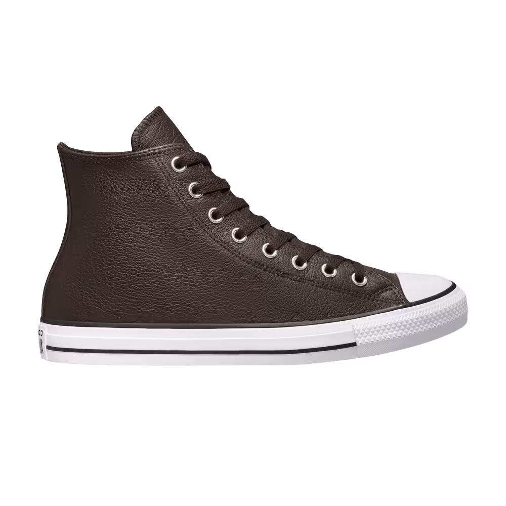 Converse Chuck Taylor All Star Tumbled Leather High Velvet Brown