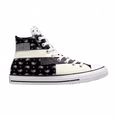 Converse Chuck Taylor All Star High 'Hacked Patterns - Black Paisley'