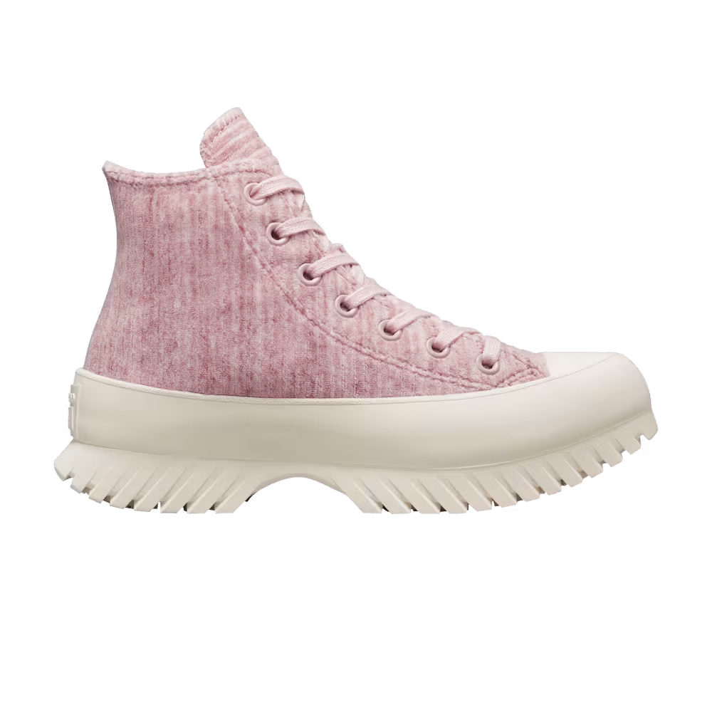 Converse Chuck Taylor All Star Lugged 2.0 High Striped Knit - Stone Mauve