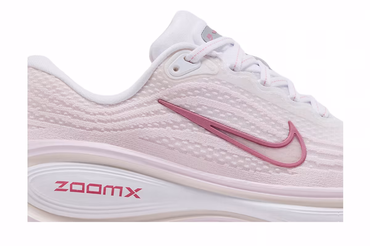 Nike Women's Vomero Plus White Pearl Pink, view 3