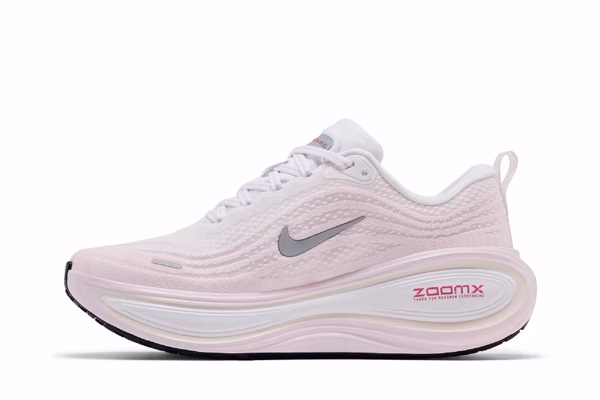 Nike Women's Vomero Plus White Pearl Pink, view 4