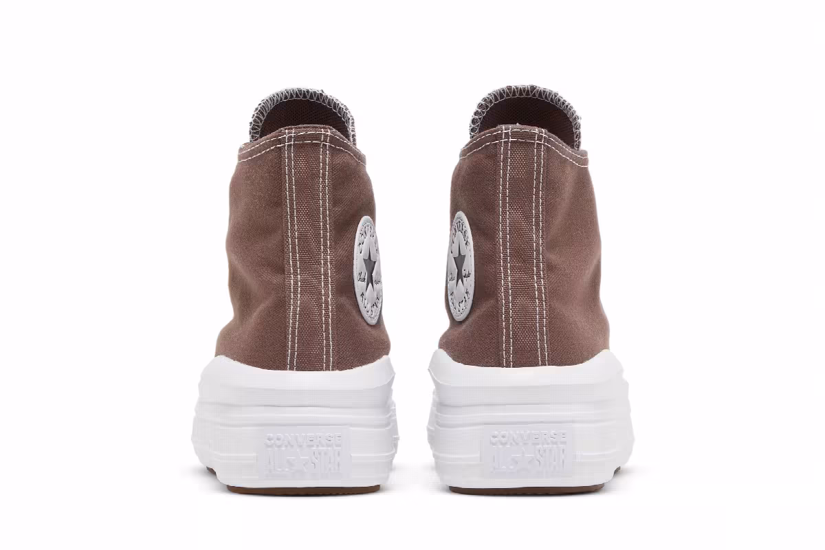 Converse Women's Chuck Taylor All Star Move Platform High Brazil Nut, view 7
