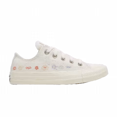 Converse Wmns Chuck Taylor All Star Low 'Embroidered Floral - Egret'