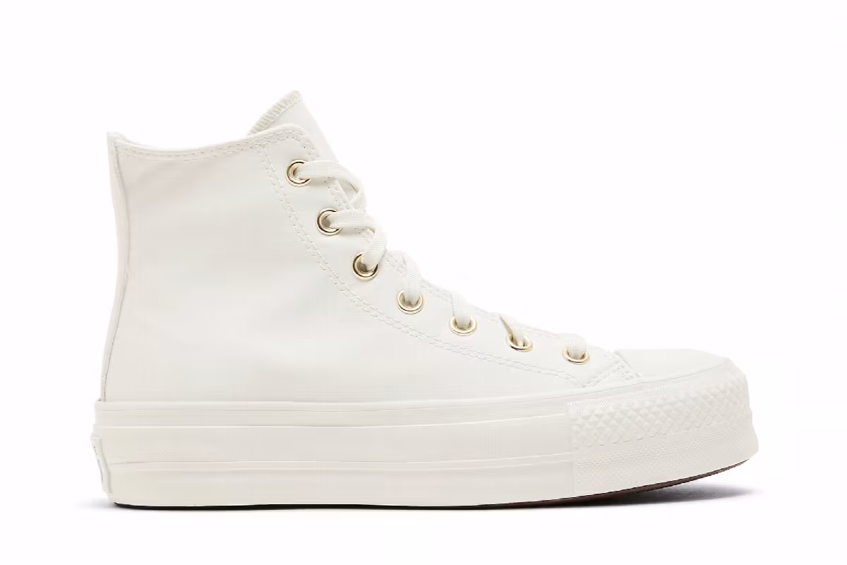 Converse Women's Chuck Taylor All Star Lift Platform High Mono White, view 2