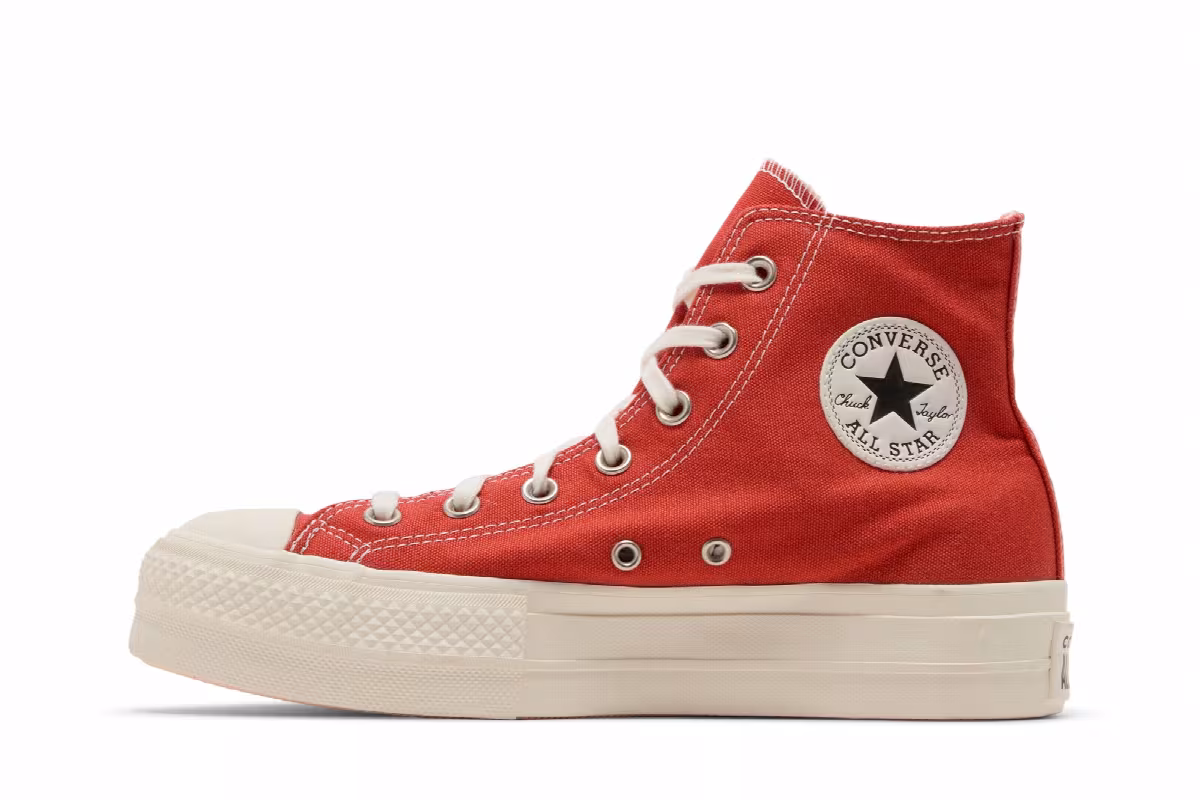 Converse Women's Chuck Taylor All Star Lift Platform High Peaches, view 4