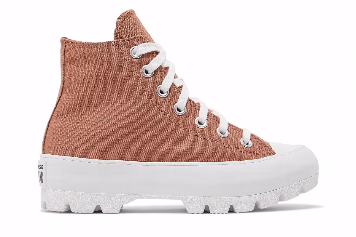 Converse Women's Chuck Taylor All Star Lugged High Seasonal Color - Mineral Clay, view 2