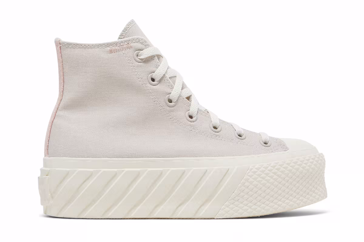 Converse Women's Chuck Taylor All Star Lift 2X Platform High Desert Sand, view 2