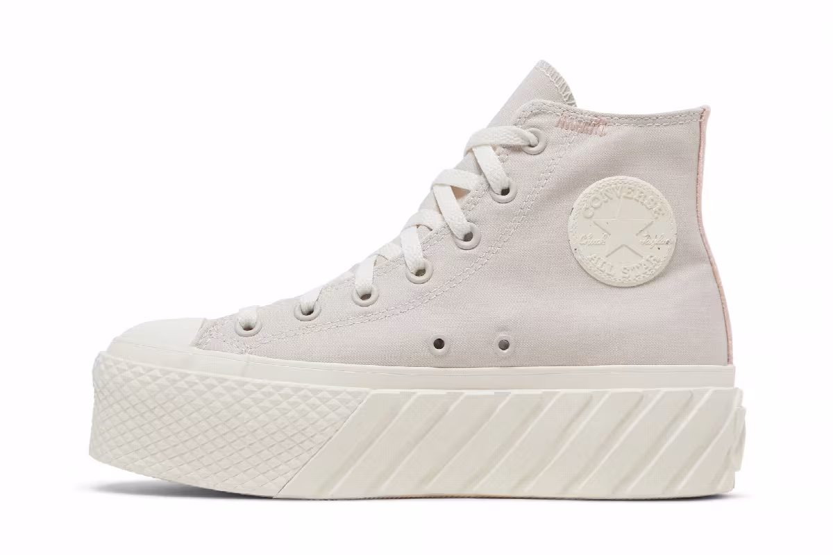 Converse Women's Chuck Taylor All Star Lift 2X Platform High Desert Sand, view 4