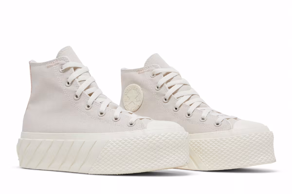 Converse Women's Chuck Taylor All Star Lift 2X Platform High Desert Sand, view 9