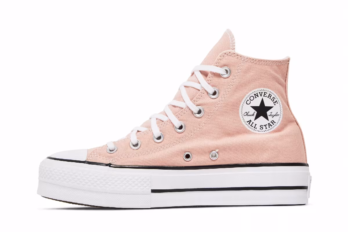Converse Women's Chuck Taylor All Star Lift Platform High Seasonal Color - Pink Clay, view 4