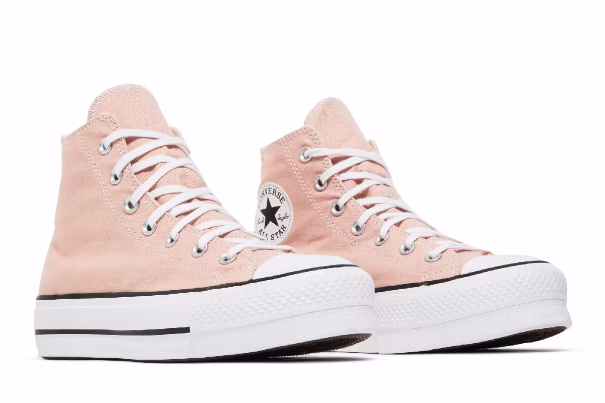 Converse Women's Chuck Taylor All Star Lift Platform High Seasonal Color - Pink Clay, view 9
