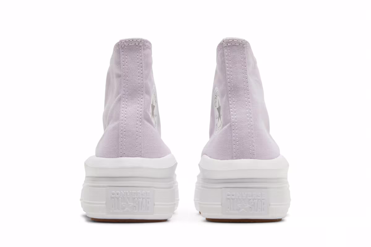 Converse Women's Chuck Taylor All Star Move Platform High Seasonal Color - Pale Amethyst, view 7
