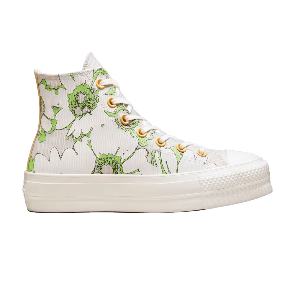 Converse Women's Chuck Taylor All Star Lift Platform High Crafted Florals