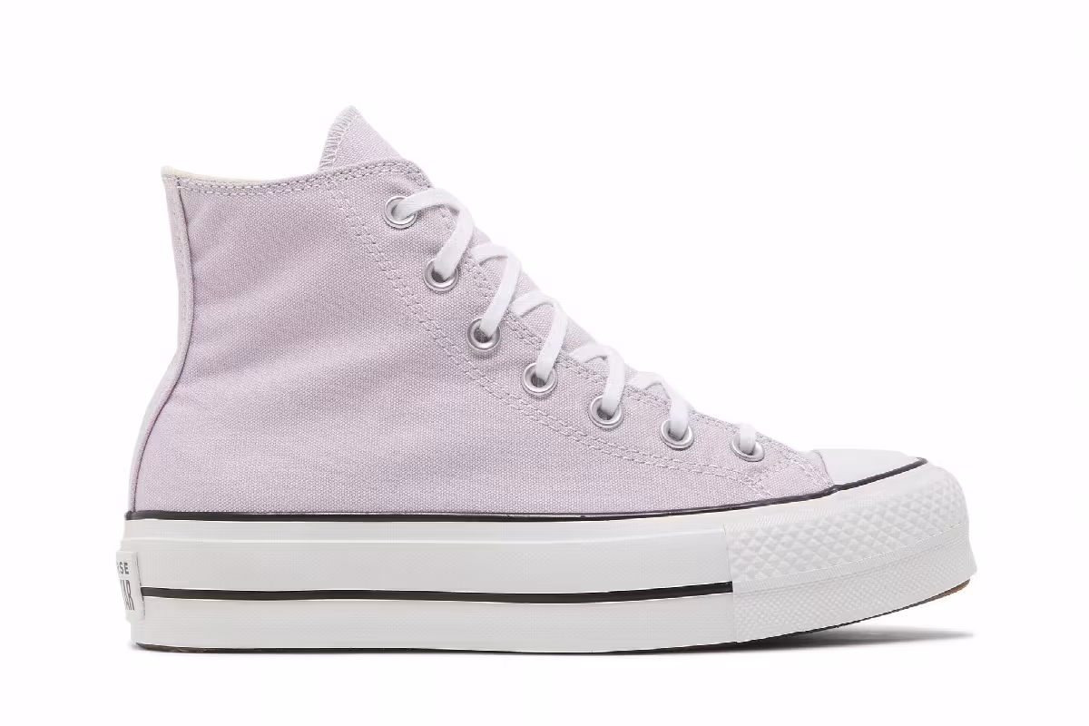 Converse Women's Chuck Taylor All Star Lift Platform Seasonal Color - Pale Amethyst, view 2