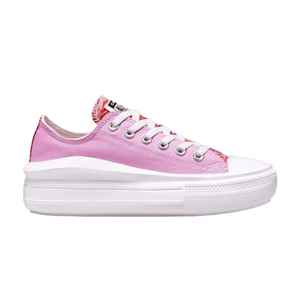 Converse Women's Chuck Taylor All Star Move Platform Low Tropical Florals