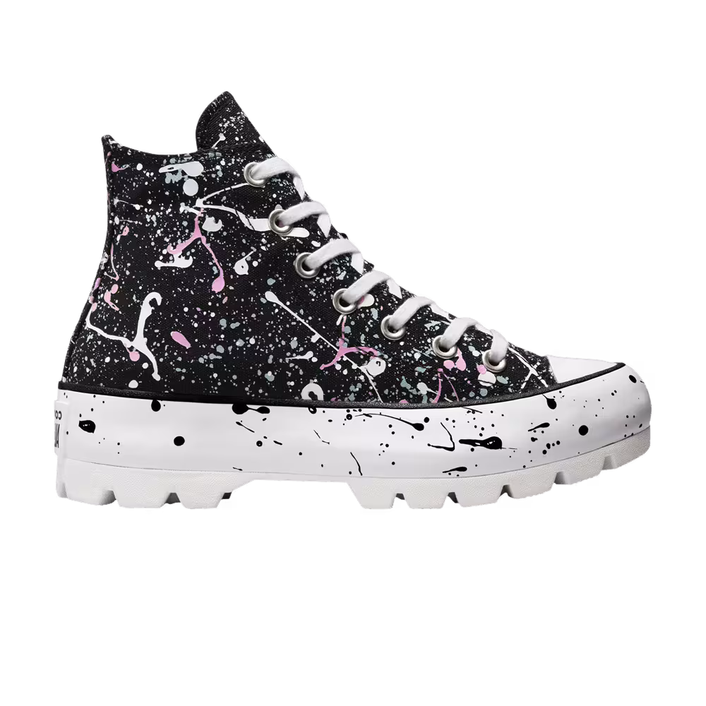 Converse Women's Chuck Taylor All Star Lugged High Paint Splatter
