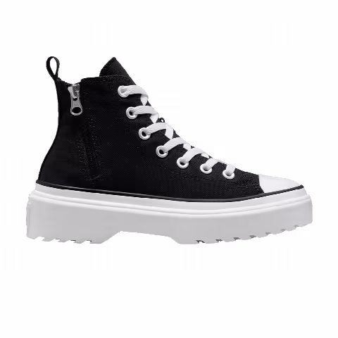Converse Chuck Taylor All Star Lugged Lift Platform High GS 'Black White'