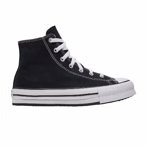 Converse Chuck Taylor All Star Lift Platform Canvas High GS 'Black'
