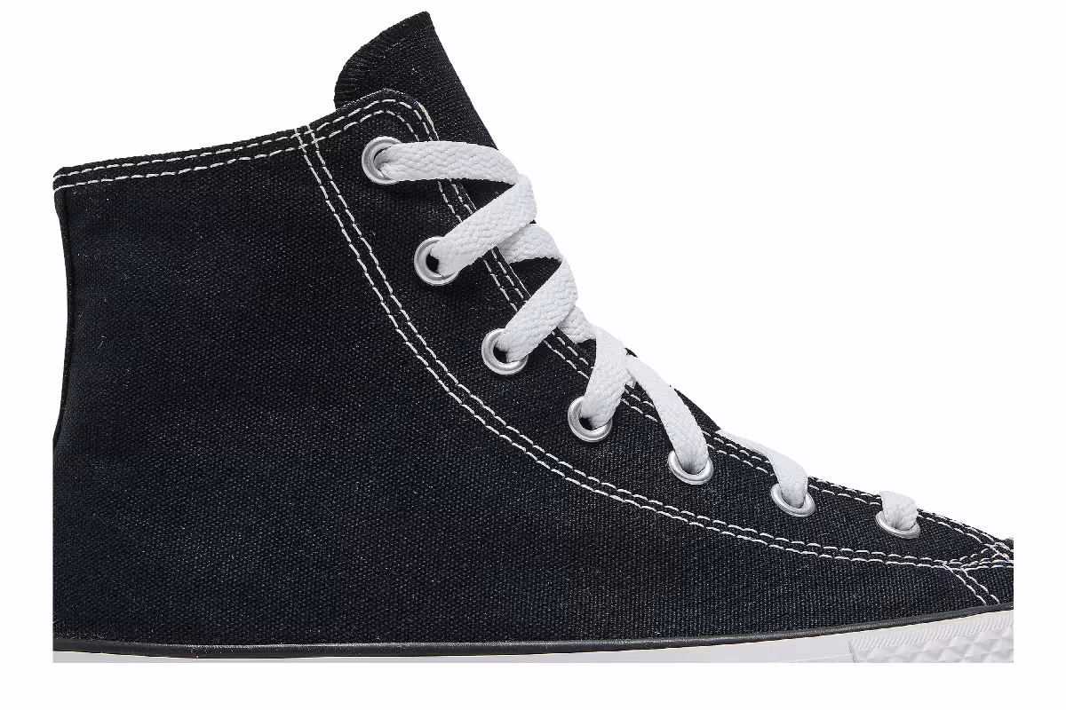 Converse Chuck Taylor All Star Lift Platform Canvas High GS Black, view 3
