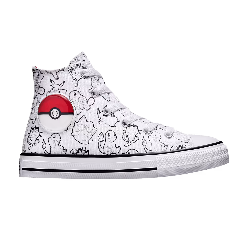 Pokemon x Converse Chuck Taylor All Star High PS Poke Ball