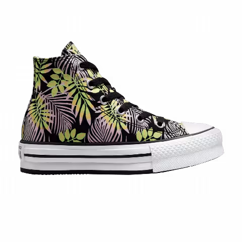 Converse Chuck Taylor All Star EVA Lift Platform High GS 'Bright Plants'