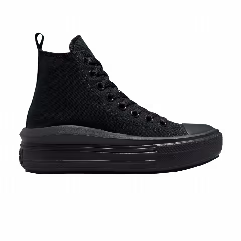 Converse Chuck Taylor All Star Move Platform GS 'Black Dark Smoke Grey'