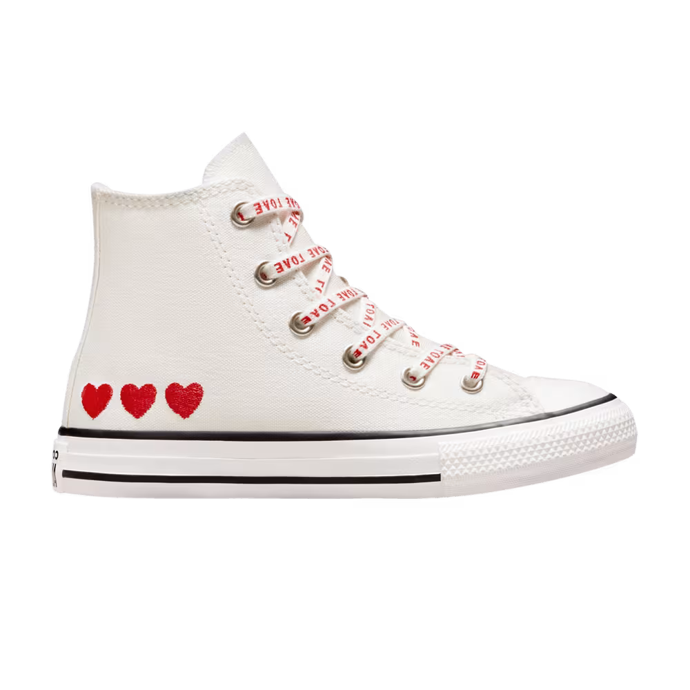 Converse Chuck Taylor All Star Crafted High PS Embroidered Hearts