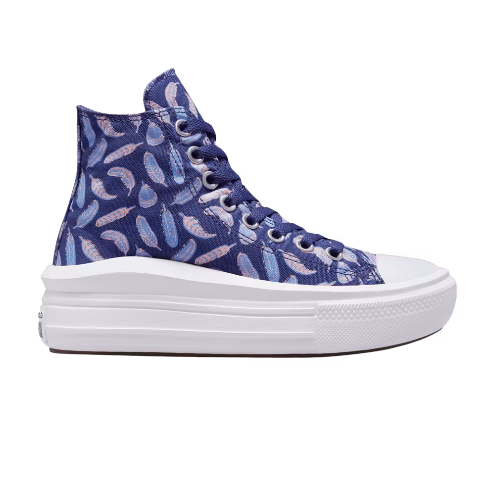 Converse Chuck Taylor All Star Move Platform High GS Feathers