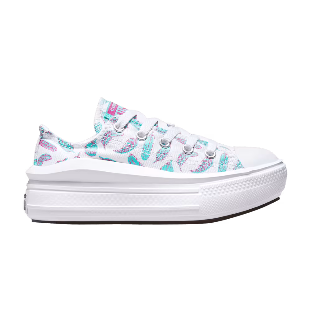 Converse Chuck Taylor All Star Move Platform Low PS Feathers