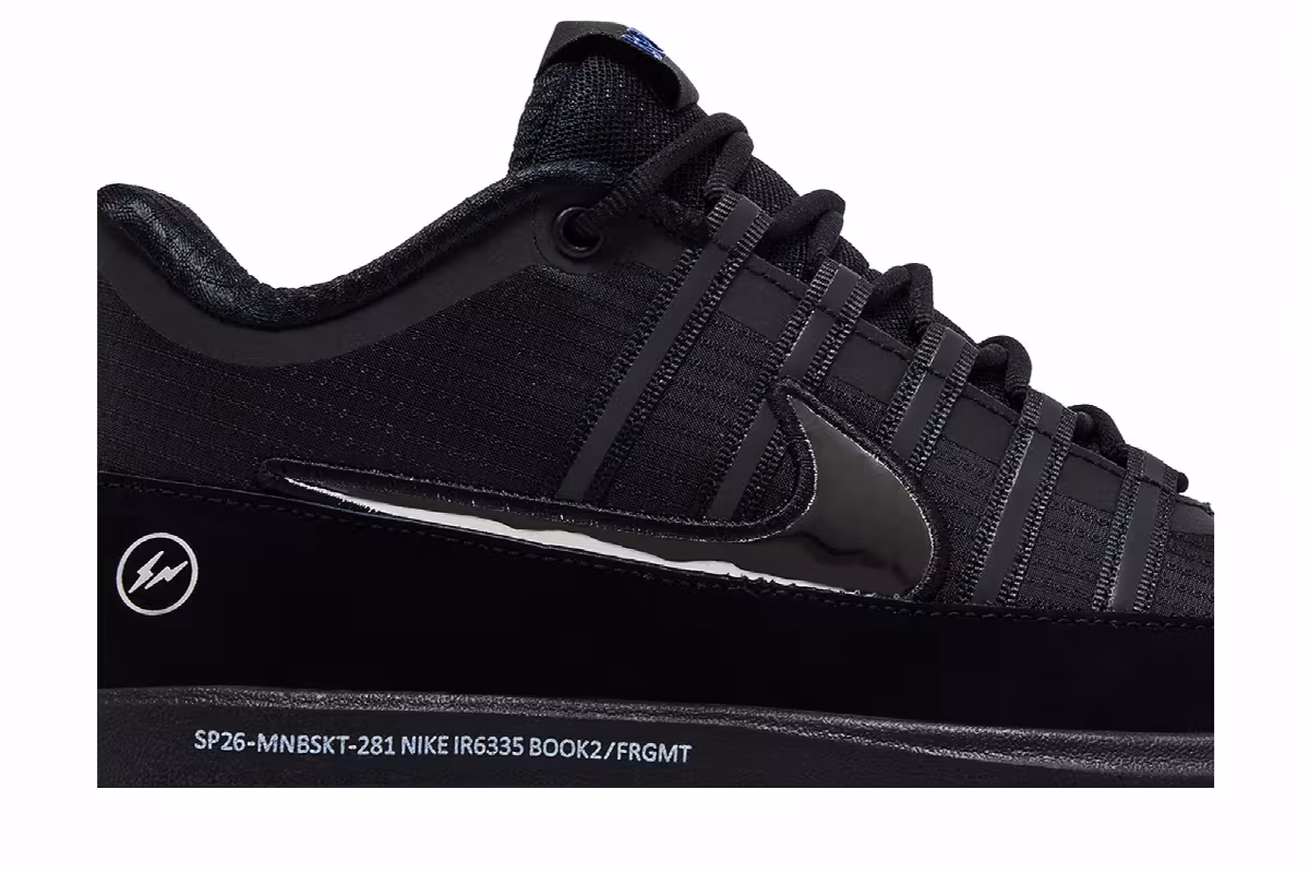 Fragment Design x Nike Book 2 LE Premium Warning Label, view 3