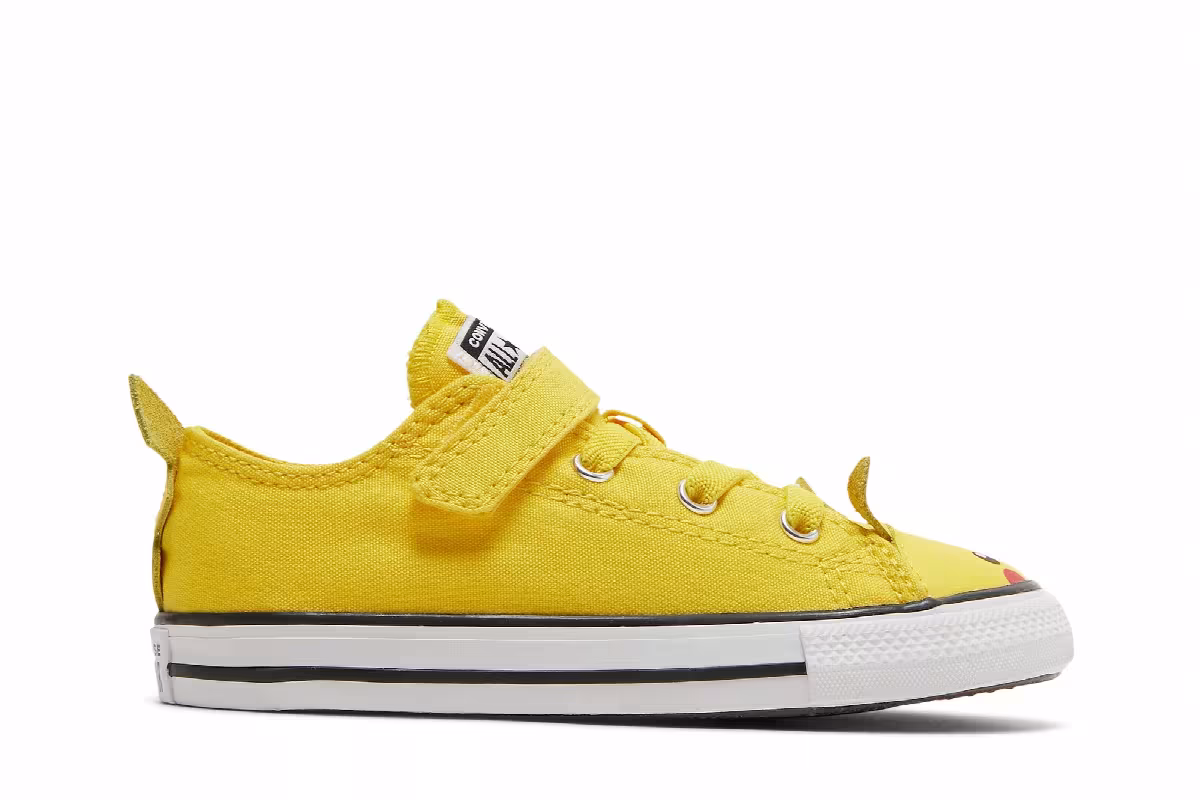 Pokemon x Converse Chuck Taylor All Star Low Easy-On TD Pikachu, view 2