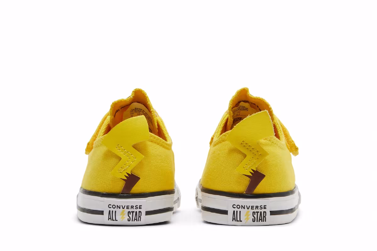 Pokemon x Converse Chuck Taylor All Star Low Easy-On TD Pikachu, view 7