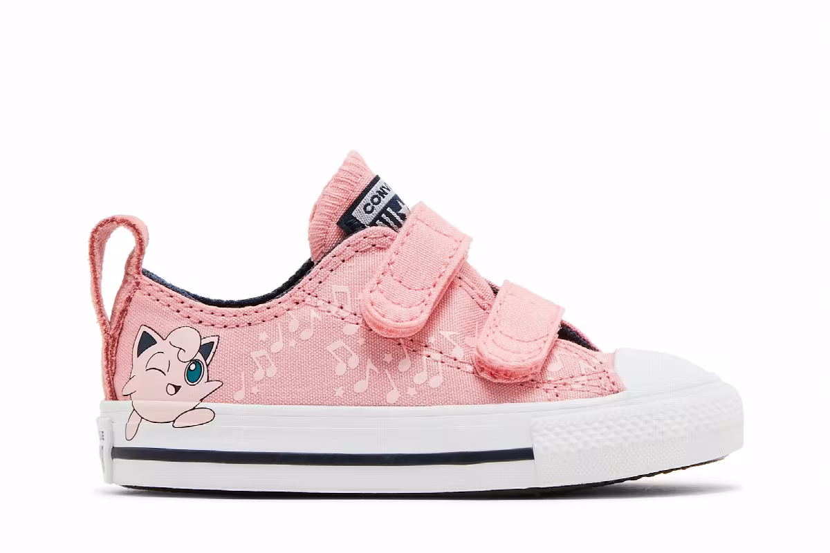 Pokemon x Converse Chuck Taylor All Star Easy-On Low TD Jigglypuff, view 2