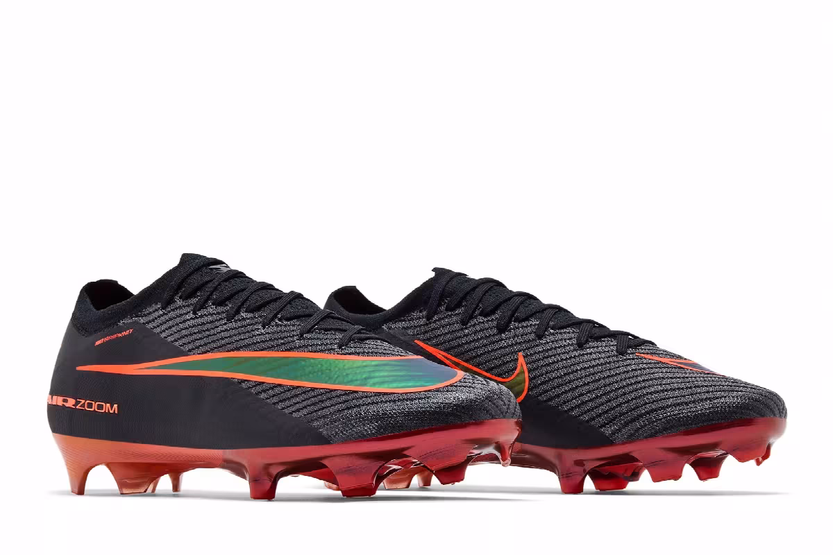 Nike Mercurial Vapor 16 Elite LV8 FG Black Hyper Crimson, view 9