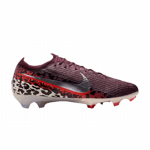 Nike United Mercurial Vapor 16 Elite FG Low 'Burgundy Crush University Red Fossil Metallic Silver'
